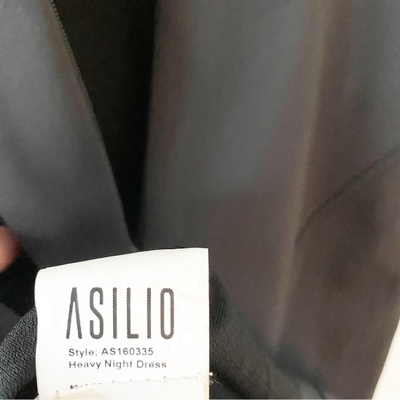 ASILIO Heavy Night Bustier Black Bodycon Cocktail Dress - Picture 11 of 11